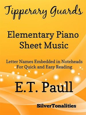 cover image of Tipperary Guards Elementary Piano Sheet Music